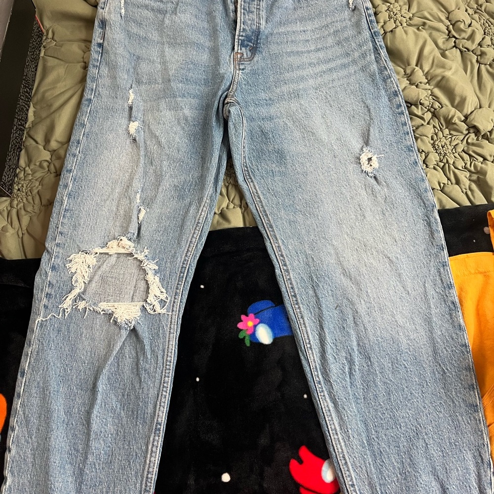 Abercrombie and fitch, dad jeans, size 10 short